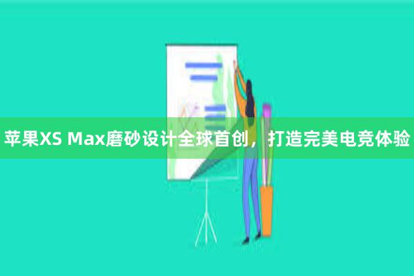 苹果XS Max磨砂设计全球首创，打造完美电竞体验